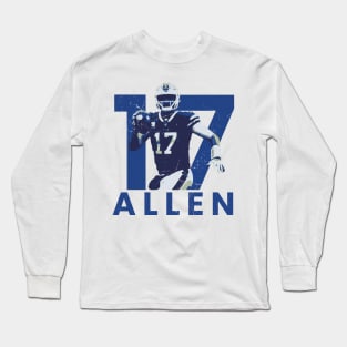 josh allen 17 Long Sleeve T-Shirt